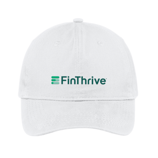 Brushed Twill Low Profile Cap