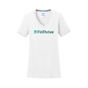 Women's Performance Blend V-Neck Tee-FF